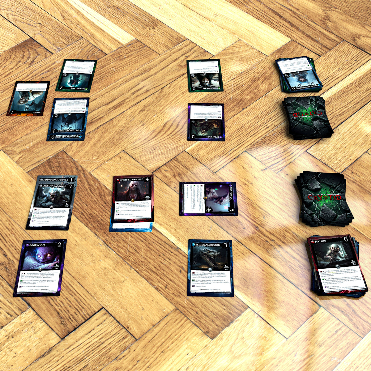 Cryptidate Game CRYPTID: The Creepy Card Battling Game